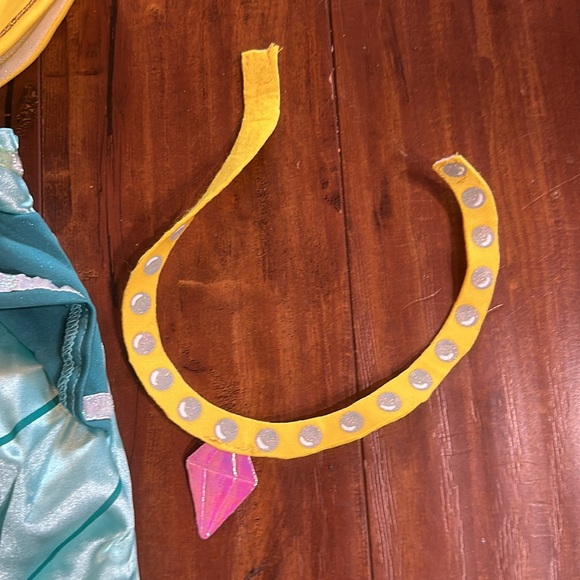 Shimmer & Shine Shine costume with new wig 4-6‎ - Picture 3 of 4